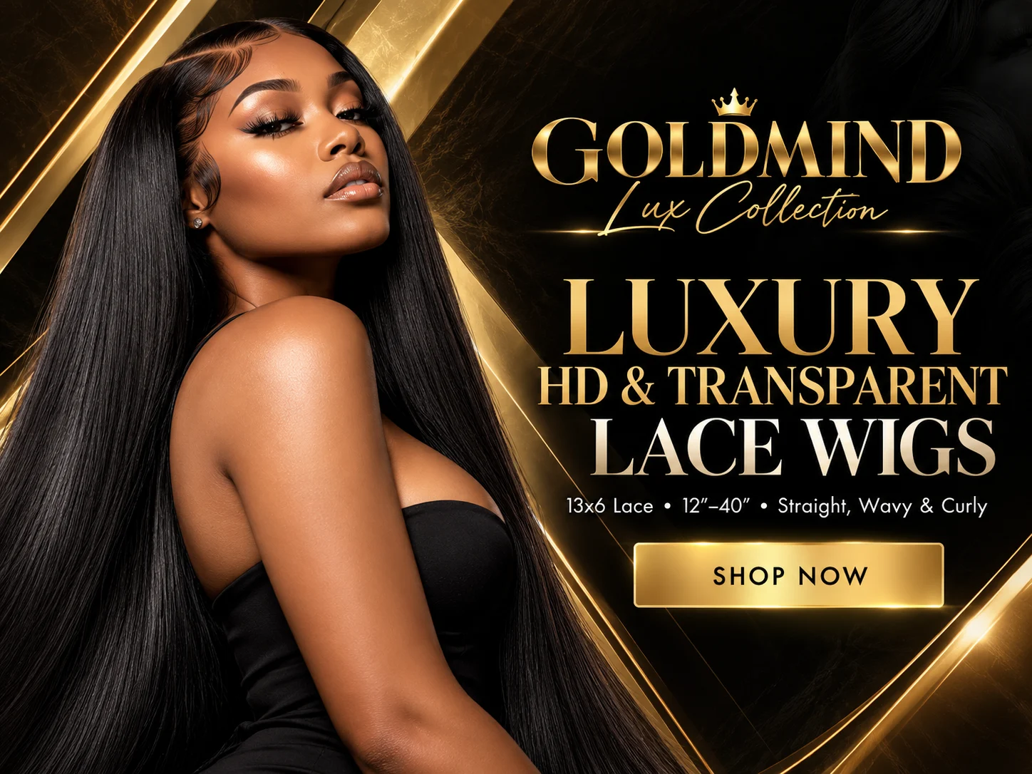 Shop luxury HD and transparent lace wigs