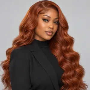 13×6 Colored Deep Wave Lace Wig