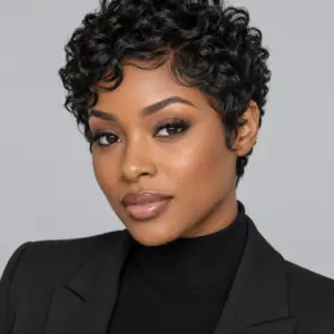 13×6 Pixie Curly Lace Wig